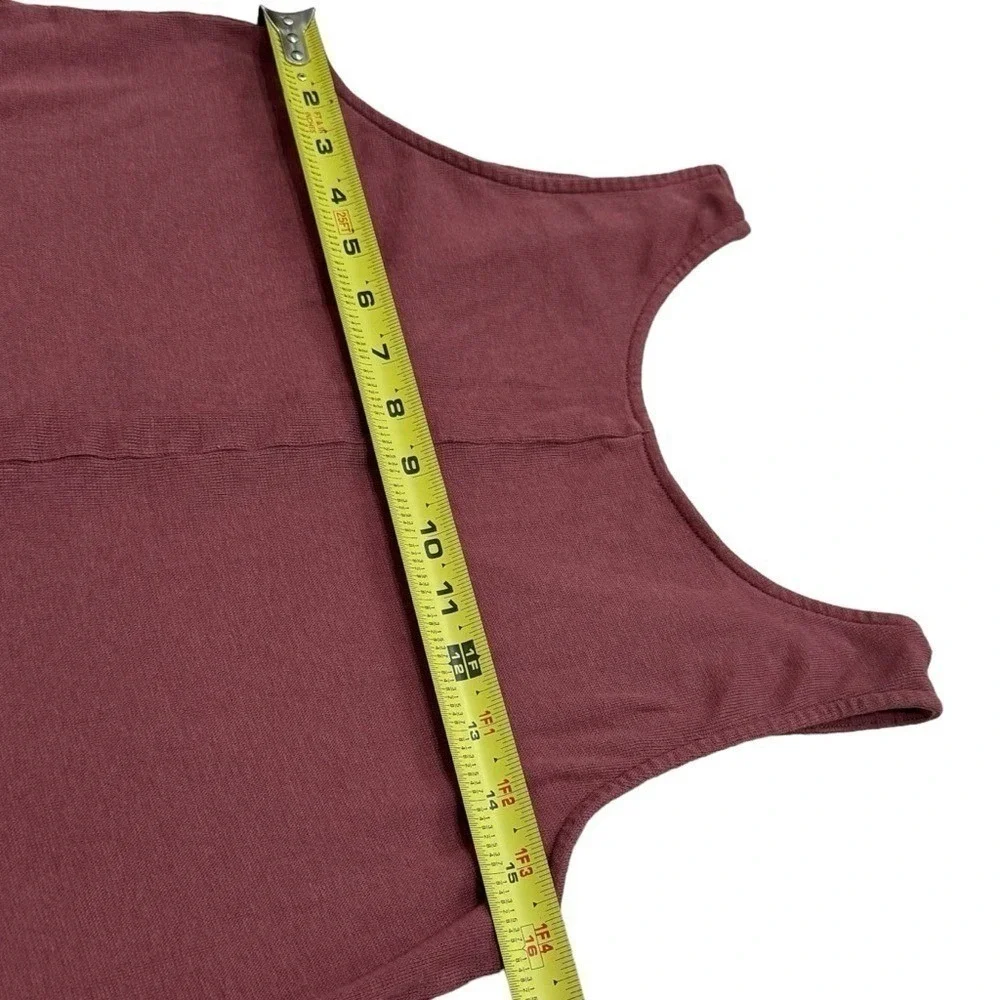 Fabletics Grace Relaxed Wide Leg Jumpsuit in Color Dark Rouge‎ Athleisure S